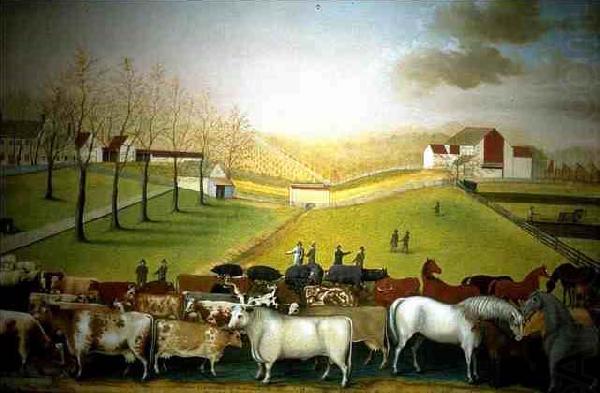Edward Hicks The Cornell Farm china oil painting image